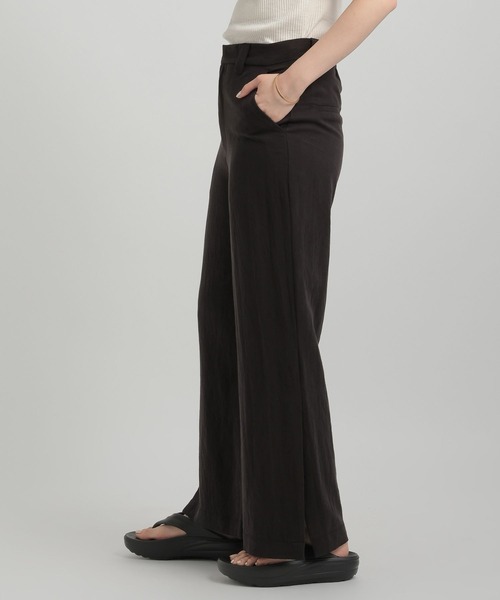 GEORGE'S（ジョージズ）の「サイドスリットパンツ（その他パンツ・レディース・ベージュ/ブラウン/ブラック・SMALL/MEDIUM）」の15枚目の写真