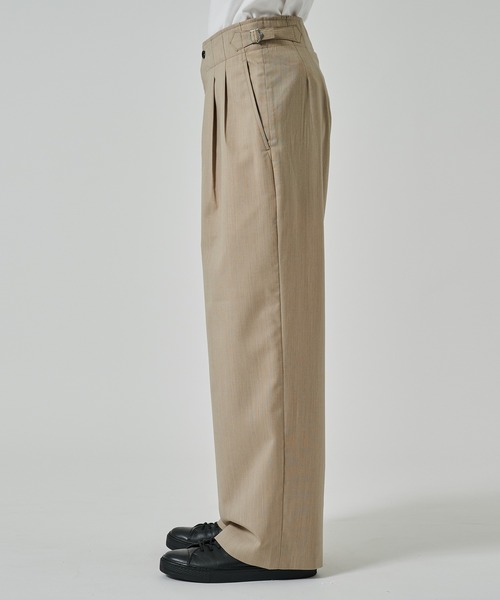 美品 MARKAWARE クラシック トラウザーズ ウールトロピカル 2 Organic Wool 2/80 Tropical – MARKAWARE