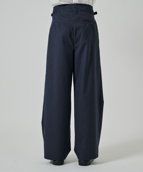 【*山様 MARKAWARE マーカウエア ウール トロピカル スラックス パン MARKAWARE】この夏必須！マーカウェアのオーガニックトロピカル