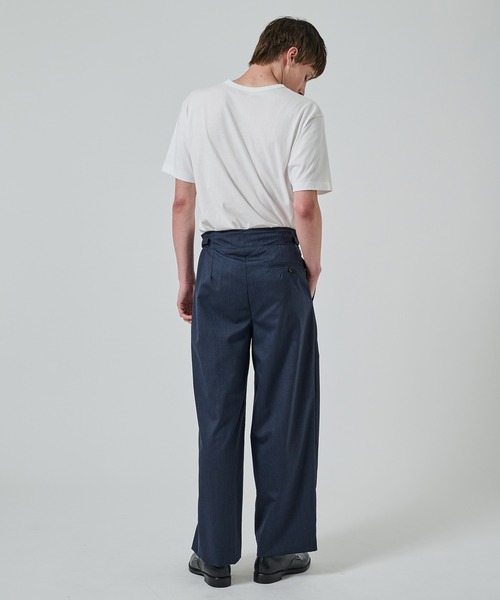 マーカウェア　ウールトロピカルパンツ MARKAWARE ORGANIC WOOL 2/80 TROPICAL