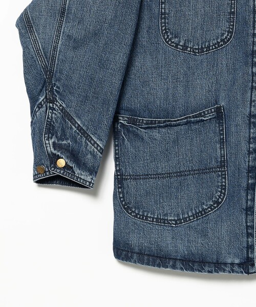 Lee(リー)の「Lee / ロコ ジャケット(ブルゾン・レディース・インディゴブルー・SMALL)」の9枚目の写真