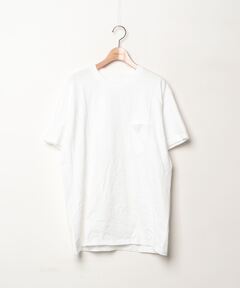 ＜6(ROKU)＞コットンポリエステル メッシュ Tシャツ 白 6(ROKU)＞コットンポリエステル メッシュ Tシャツ