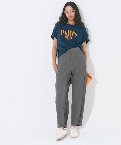coca（coca）（コカ）の「エンボスカーブパンツ（その他パンツ・レディース・グレー/ブラック・S/L/M）」の9枚目の写真