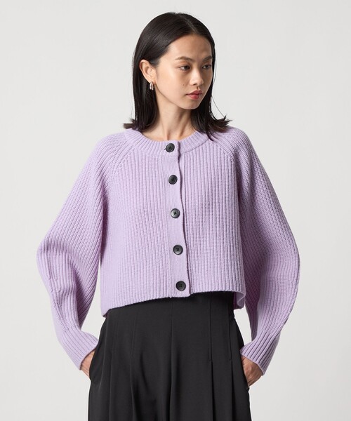 セール】＜EMMEL REFINES＞EM カタアゼ ボタン カーディガン