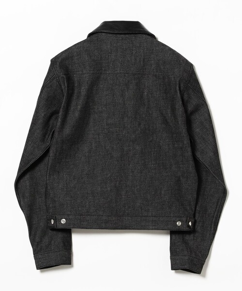 FUTURE ARCHIVE(フューチャーアーカイブ)の「FUTURE ARCHIVE / DENIM ZIP BLOUSON(ブルゾン・メンズ・ブラック/インディゴブルー・MEDIUM/SMALL)」の5枚目の写真