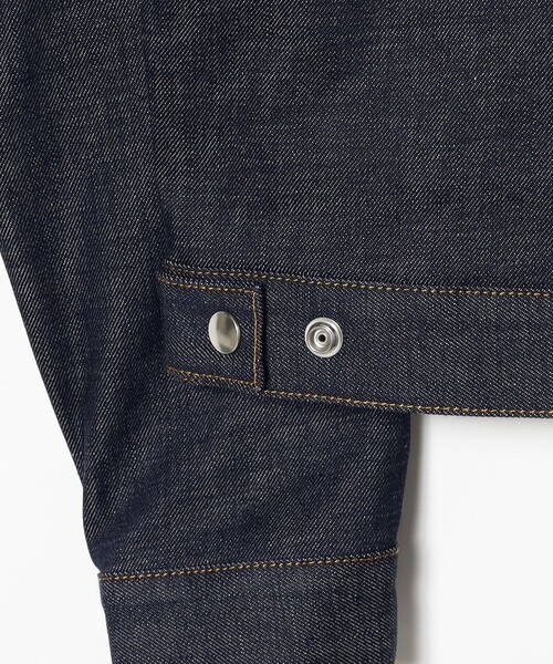 FUTURE ARCHIVE(フューチャーアーカイブ)の「FUTURE ARCHIVE / DENIM ZIP BLOUSON(ブルゾン・メンズ・ブラック/インディゴブルー・MEDIUM/SMALL)」の10枚目の写真