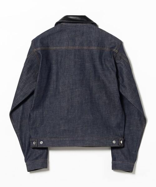 FUTURE ARCHIVE(フューチャーアーカイブ)の「FUTURE ARCHIVE / DENIM ZIP BLOUSON(ブルゾン・メンズ・ブラック/インディゴブルー・MEDIUM/SMALL)」の12枚目の写真