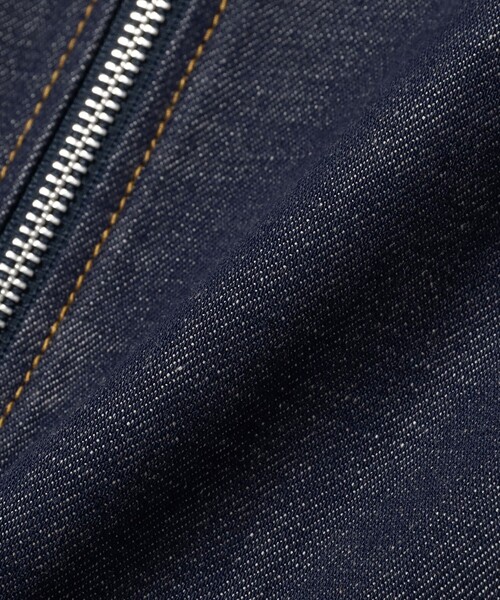 FUTURE ARCHIVE(フューチャーアーカイブ)の「FUTURE ARCHIVE / DENIM ZIP BLOUSON(ブルゾン・メンズ・ブラック/インディゴブルー・MEDIUM/SMALL)」の13枚目の写真