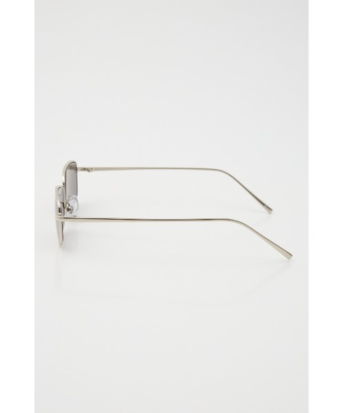 SLY（スライ）の「SILVER FLAME EYE WEAR シルバーフレーム アイウェア（メガネ・レディース・クリア/ブラック・FREE）」の4枚目の写真