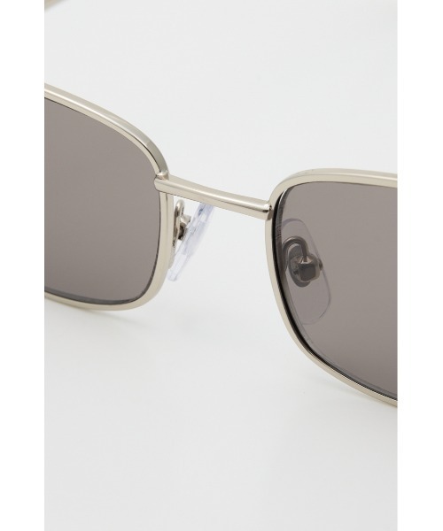 SLY（スライ）の「SILVER FLAME EYE WEAR シルバーフレーム アイウェア（メガネ・レディース・クリア/ブラック・FREE）」の7枚目の写真