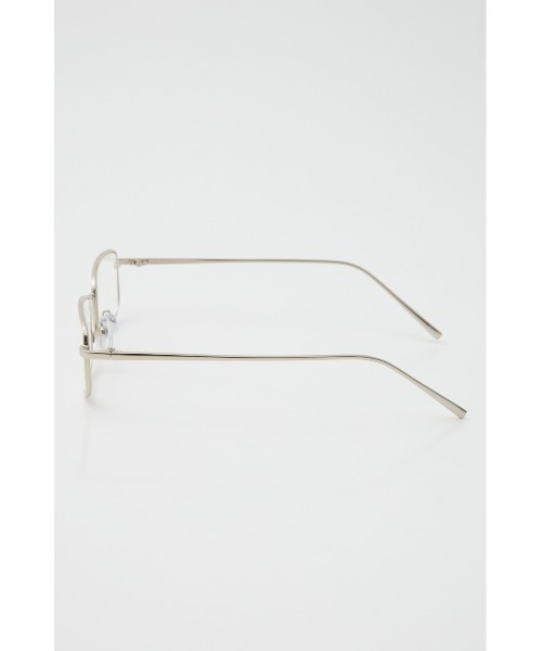 SLY（スライ）の「SILVER FLAME EYE WEAR シルバーフレーム アイウェア（メガネ・レディース・クリア/ブラック・FREE）」の11枚目の写真