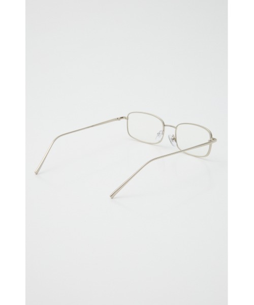 SLY（スライ）の「SILVER FLAME EYE WEAR シルバーフレーム アイウェア（メガネ・レディース・クリア/ブラック・FREE）」の12枚目の写真