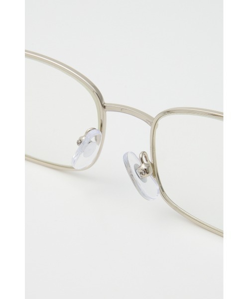 SLY（スライ）の「SILVER FLAME EYE WEAR シルバーフレーム アイウェア（メガネ・レディース・クリア/ブラック・FREE）」の13枚目の写真