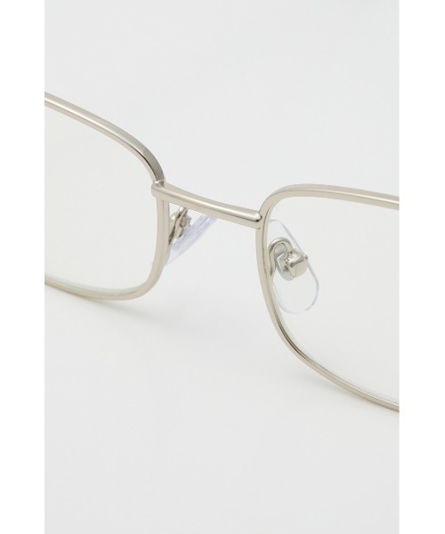 SLY（スライ）の「SILVER FLAME EYE WEAR シルバーフレーム アイウェア（メガネ・レディース・クリア/ブラック・FREE）」の14枚目の写真