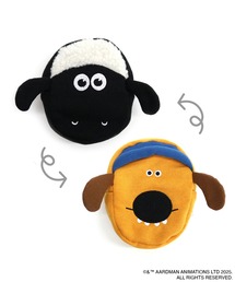 ACCOMMODE（アコモデ）の「ひつじのショーン　リバーシブルポーチ　ショーン＆ビッツァー（ポーチ・レディース）」