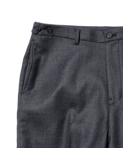 BEAMS PLUS（ビームスプラス）の「ダブルウィーブ ウール ワイド アイビートラウザーズ（その他パンツ・メンズ・チャコールグレー/ネイビー・S/M/XL/L）」の8枚目の写真