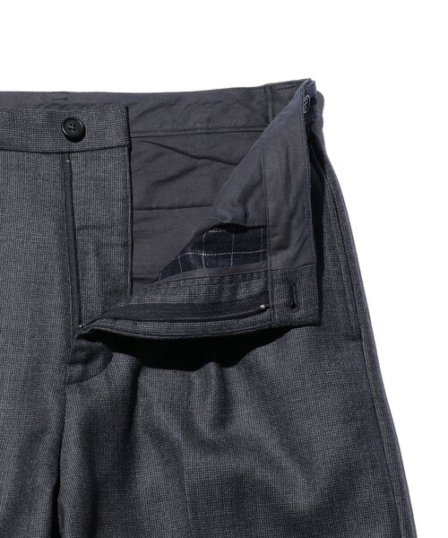 BEAMS PLUS（ビームスプラス）の「ダブルウィーブ ウール ワイド アイビートラウザーズ（その他パンツ・メンズ・チャコールグレー/ネイビー・S/M/XL/L）」の9枚目の写真