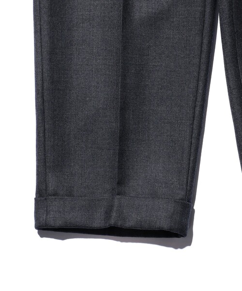 BEAMS PLUS（ビームスプラス）の「ダブルウィーブ ウール ワイド アイビートラウザーズ（その他パンツ・メンズ・チャコールグレー/ネイビー・S/M/XL/L）」の10枚目の写真