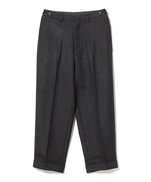 BEAMS PLUS（ビームスプラス）の「ダブルウィーブ ウール ワイド アイビートラウザーズ（その他パンツ・メンズ・チャコールグレー/ネイビー・S/M/XL/L）」の13枚目の写真