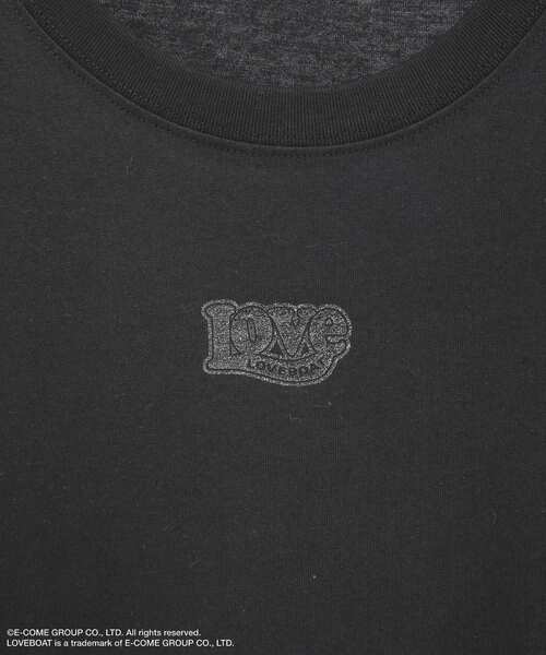 LOVE BOAT（ラブ・ボート）の「■LOVEBOAT ロゴラメptTEE（Tシャツ/カットソー・レディース・ブラック・FREE）」の19枚目の写真