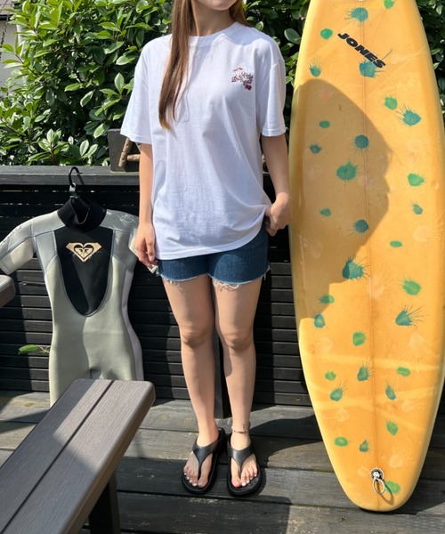 Loco Ocean(ロコオーシャン)の「アロハビーチクラブ バックプリントTシャツ 夏服(Tシャツ/カットソー・レディース・ホワイト・L/M)」の8枚目の写真