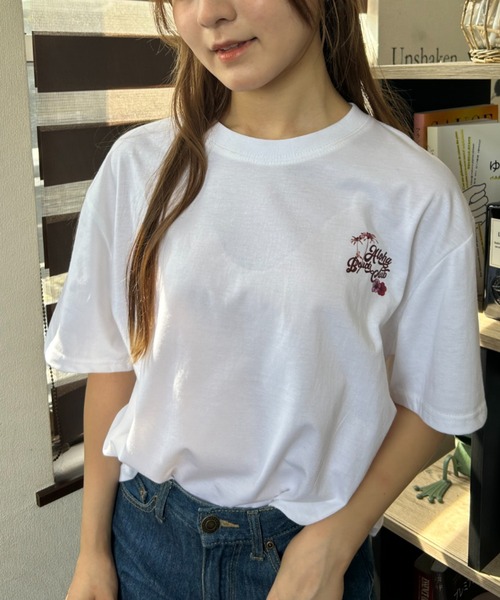 Loco Ocean(ロコオーシャン)の「アロハビーチクラブ バックプリントTシャツ 夏服(Tシャツ/カットソー・レディース・ホワイト・L/M)」の12枚目の写真