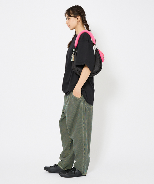 cheek（BAG）（チーク）の「【cheek/チーク】rund shoulder C25001　ショルダーバック/ポーチ付き/ユニセックス【WEB限定】（ショルダーバッグ・レディース・ブラック・フリー）」の7枚目の写真