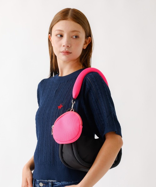 cheek（BAG）（チーク）の「【cheek/チーク】rund shoulder C25001　ショルダーバック/ポーチ付き/ユニセックス【WEB限定】（ショルダーバッグ・レディース・ブラック・フリー）」の11枚目の写真