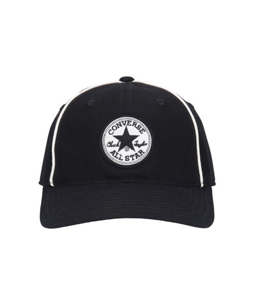 CONVERSE(コンバース)の「CONVERSE FELT WAPPEN CANVAS 6P CAP / コンバース(キャップ・レディース・ブラック/ブラウン・FREE)」の4枚目の写真