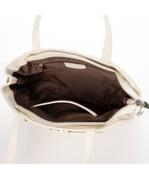 Tomieco(トミエコ)の「LEATHER 羊革スクエアバッグ 人気の横長トートバッグ(ショルダーバッグ・レディース・ダークブラウン/ブラウン/オフホワイト/ブラック・FREE)」の21枚目の写真