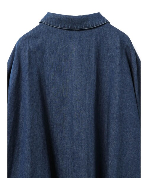 mizuiro ind デニムワイドシャツ（シャツ/ブラウス）｜mizuiroind