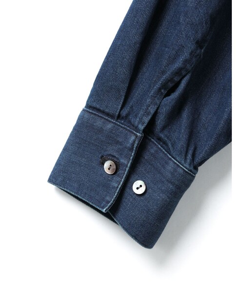 mizuiro ind デニムワイドシャツ（シャツ/ブラウス）｜mizuiroind
