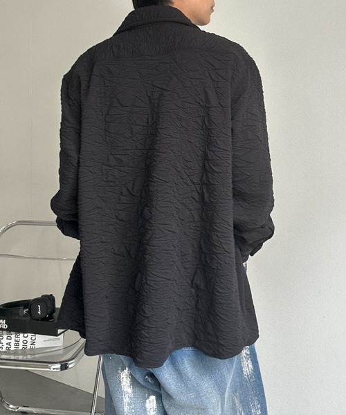 CREARE -LINO-(クレアーレリノ)の「カットベーシックシャツ(シャツ/ブラウス・メンズ・ブラウン/ブラック/グレー系その他・S/M/L)」の13枚目の写真