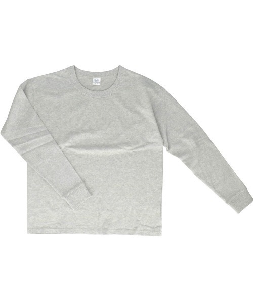 BACKYARD FAMILY(バックヤードファミリー)の「FRUIT OF THE LOOM ヘビーオンスT ロンT(Tシャツ/カットソー・メンズ・杢グレー/ホワイト/ブラック・XL/M/S/L)」の1枚目の写真