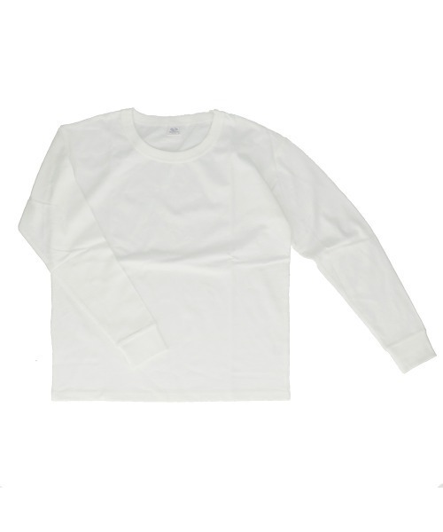 BACKYARD FAMILY(バックヤードファミリー)の「FRUIT OF THE LOOM ヘビーオンスT ロンT(Tシャツ/カットソー・メンズ・杢グレー/ホワイト/ブラック・XL/M/S/L)」の2枚目の写真
