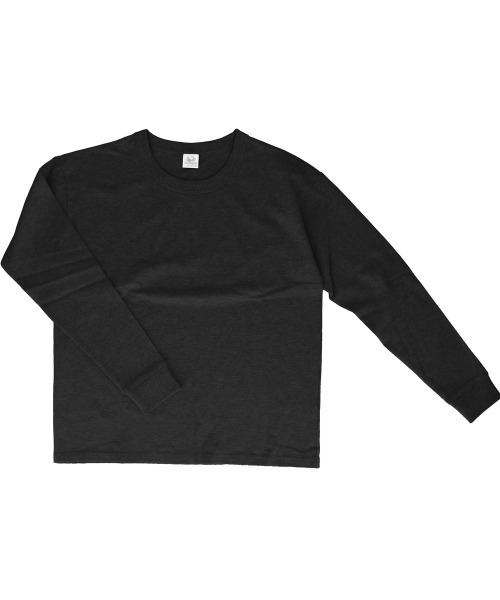 BACKYARD FAMILY(バックヤードファミリー)の「FRUIT OF THE LOOM ヘビーオンスT ロンT(Tシャツ/カットソー・メンズ・杢グレー/ホワイト/ブラック・XL/M/S/L)」の7枚目の写真