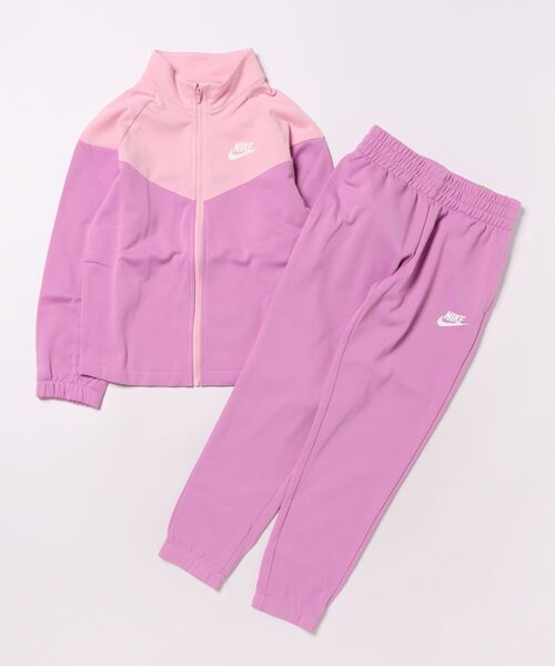 NIKE（ナイキ）の「《NIKEアパレル》K NSW DF TRACKSUIT PK FZ（セットアップ・キッズ・レッド系その他/ブラック/ネイビー/パープル系/ブルー系その他・130/140/150/160）」の5枚目の写真