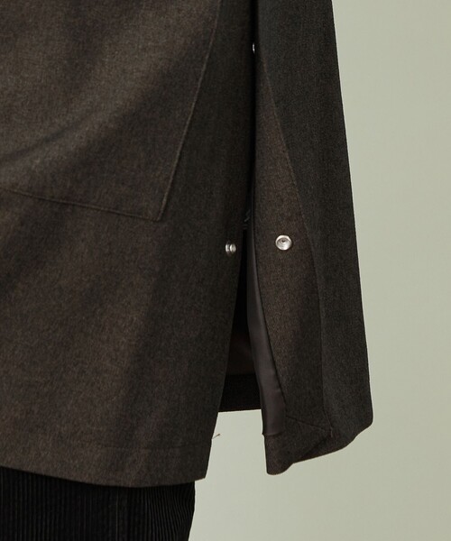 MACKINTOSH PHILOSOPHY（ﾏｯｷﾝﾄｯｼｭ ﾌｨﾛｿﾌｨｰ）の「GREY LABEL 【SOMERFORD(サマーフォード)】（ステンカラーコート・レディース・ベージュ/ダークネイビー/ブラウン系その他5・2/6）」の6枚目の写真