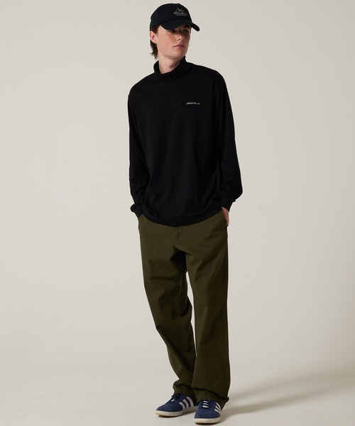 Eddie Bauer（エディーバウアー）の「スムース タートル 長袖 Tシャツ（Tシャツ/カットソー・メンズ・ネイビー/グレー/グリーン/ホワイト/ブラック・S/M/L/XL/XXL）」の7枚目の写真