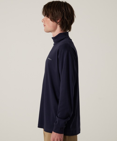 Eddie Bauer（エディーバウアー）の「スムース タートル 長袖 Tシャツ（Tシャツ/カットソー・メンズ・ネイビー/グレー/グリーン/ホワイト/ブラック・S/M/L/XL/XXL）」の14枚目の写真