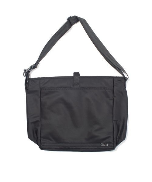 f/ce エフシーイー メッセンジャー バッグ ブラック F/CE. RECYCLE TWILL COURIER SHOULDER / エフシーイー