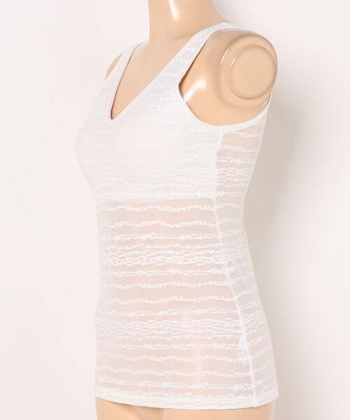 Sloggi（スロギー）の「スロギー フリー オールラウンド レース カップ付きトップ sloggi FREE AR Lace BV JX（その他アンダーウェア/インナー・レディース・ピンク/ホワイト/ブルー/ブラック/グリーン・FREE）」の16枚目の写真