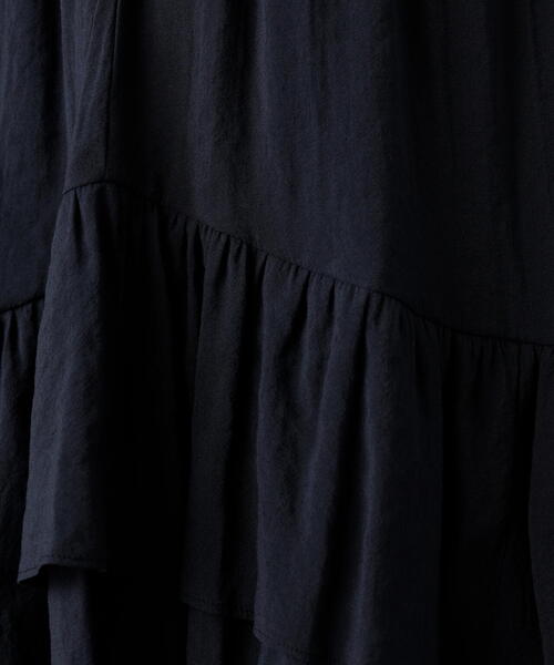 FREE'S MART（フリーズマート）の「◆アシメフリルティアードスカート（スカート・レディース・ホワイト/ボルドー/ブラック・SMALL/MEDIUM）」の16枚目の写真