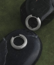 whoseA（フーシー）の「【silver925】FrostedHoopPierce/フロステッドフープピアス（ピアス（両耳用））」