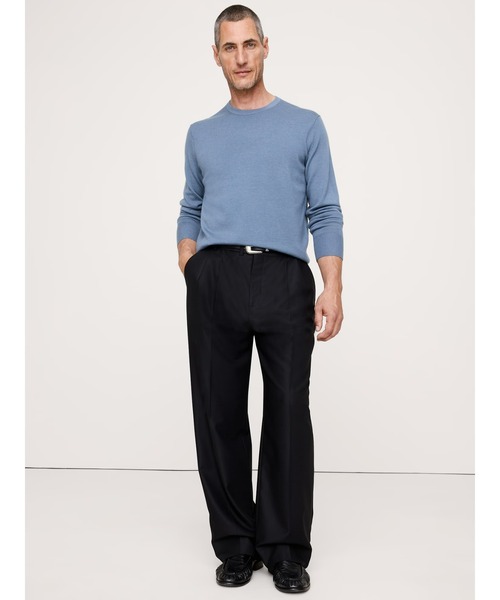 Banana Republic（バナナリパブリック）の「◆メリノクルーネックセーター（ニット/セーター・メンズ・グリーン/ネイビー/グレー/ブルー/ナチュラル/チャコールグレー/ブラック/ブラウン系その他/パープル系その他/バーガンディー/グリーン系その他・XL/M/L/S）」の14枚目の写真