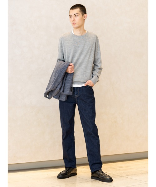 Banana Republic（バナナリパブリック）の「◆メリノクルーネックセーター（ニット/セーター・メンズ・グリーン/ネイビー/グレー/ブルー/ナチュラル/チャコールグレー/ブラック/ブラウン系その他/パープル系その他/バーガンディー/グリーン系その他・XL/M/L/S）」の17枚目の写真