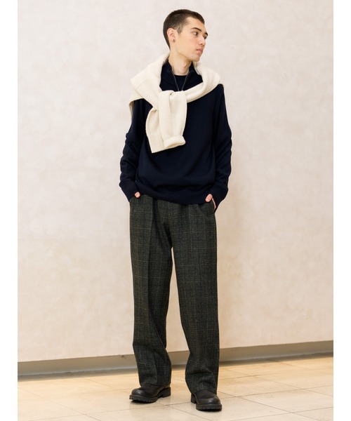 Banana Republic（バナナリパブリック）の「◆メリノクルーネックセーター（ニット/セーター・メンズ・グリーン/ネイビー/グレー/ブルー/ナチュラル/チャコールグレー/ブラック/ブラウン系その他/パープル系その他/バーガンディー/グリーン系その他・XL/M/L/S）」の18枚目の写真