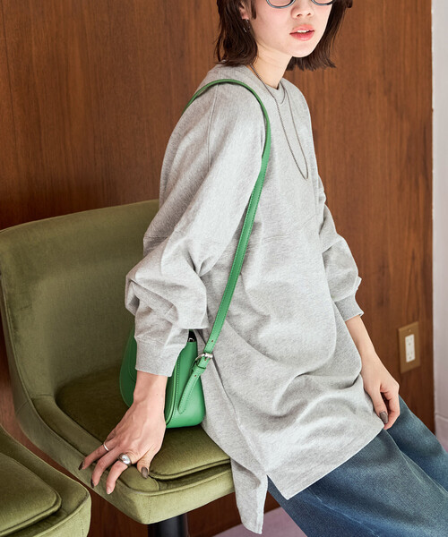 FREAK'S STORE（フリークスストア）の「限定展開　フットボール ロングスリーブ Tシャツ（Tシャツ/カットソー・レディース・ピンク/ブラック/オフホワイト/ブラウン/杢グレー/ブルー・ﾌﾘ-）」の17枚目の写真