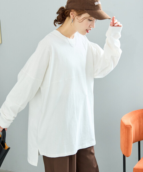 限定展開 フットボール ロングスリーブ Tシャツ（Tシャツ/カットソー