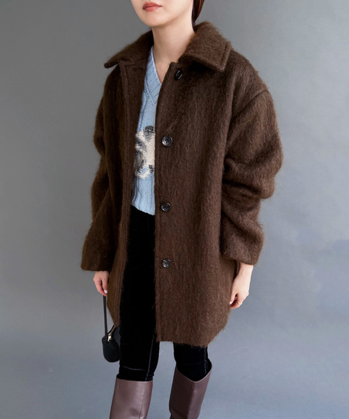 EDIT. FOR LULU（エディットフォールル）の「《追加》シャギーコート